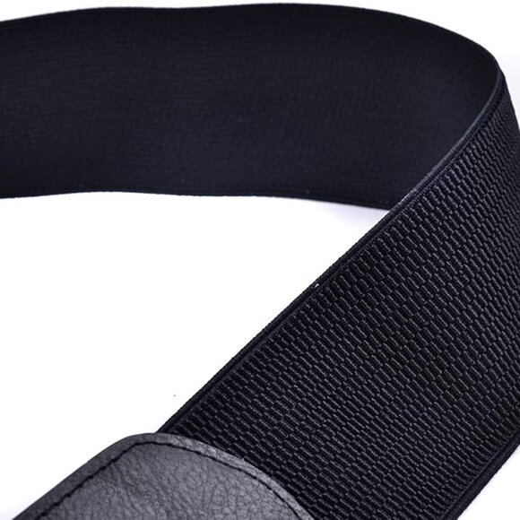 Women Elastic Belt Dress Stretchy Wide Waist main image 4